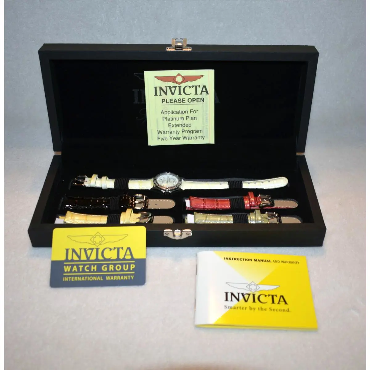 Women`s Invicta Wildflower Model 1029 Special Edition Watch W/ 5 Bands In Bo