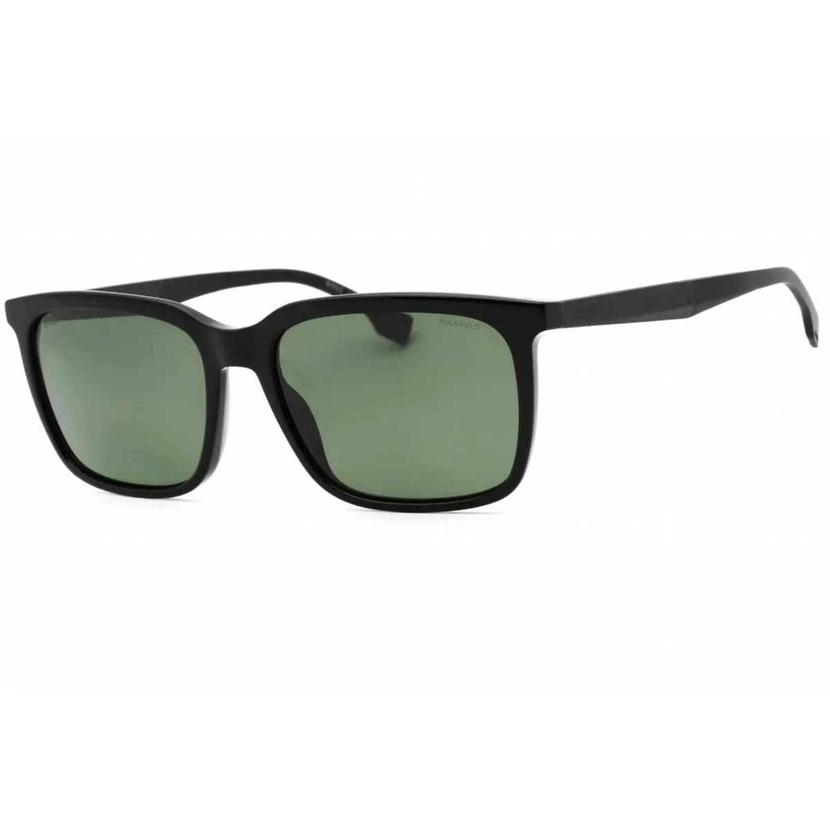 Hugo Boss Men`s Sunglasses Black Plastic Rectangular Frame Boss 1579/S 0807 UC