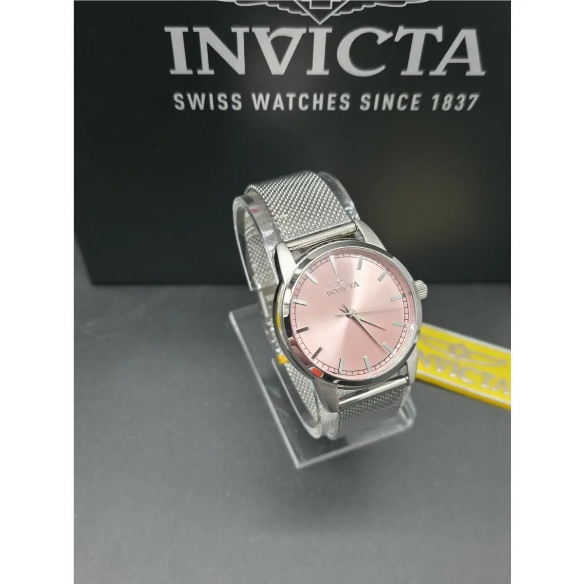 Celestial Women`s Watch 36mm Steel 48514 Pink Dial by Invicta