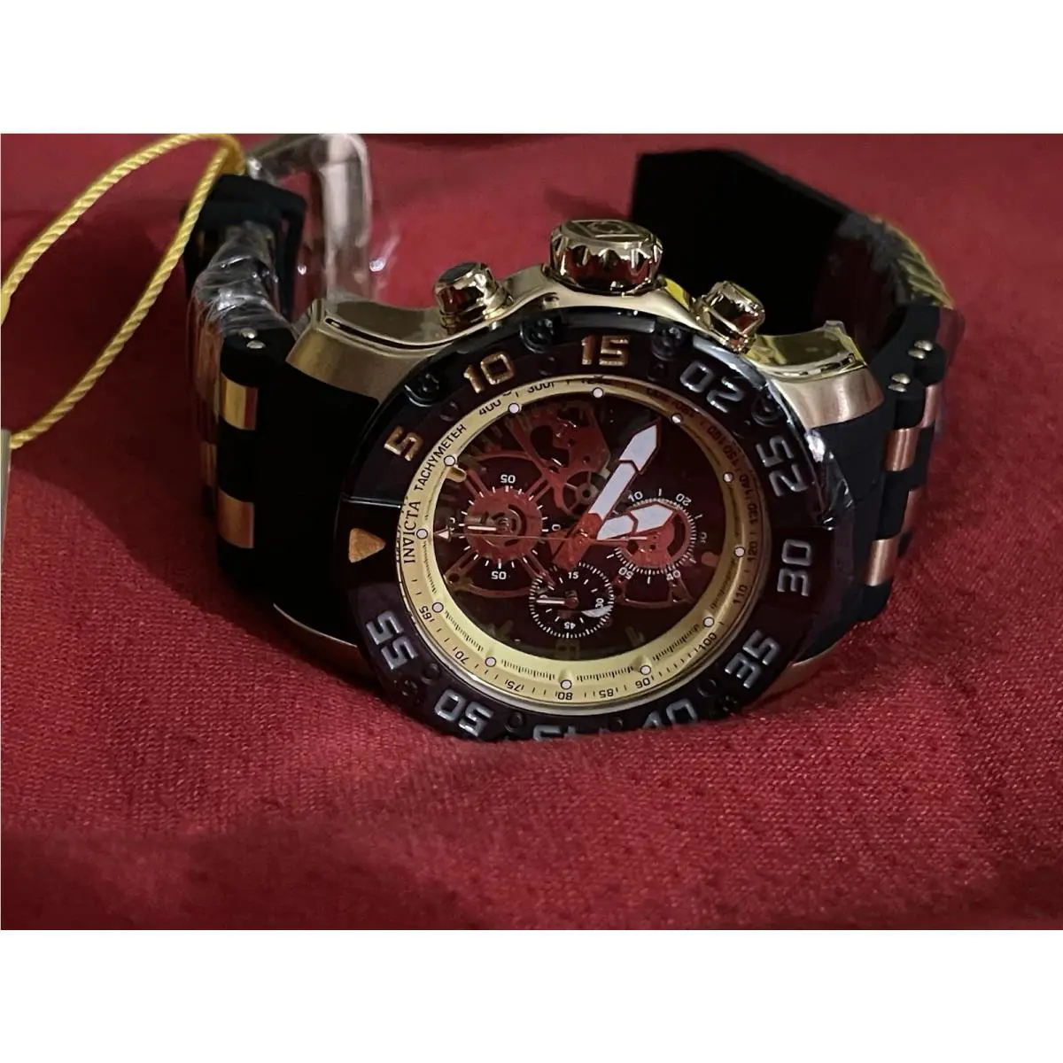 Invicta Racing JM Limited Edition Men`s Watch - 48mm Gold Black