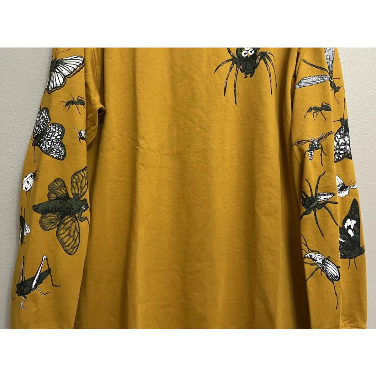 Nike clothing - Nike ACG Long Sleeve Shirt Top - DR7759-727 - Gold Suede (UPC: 196147034005) 1