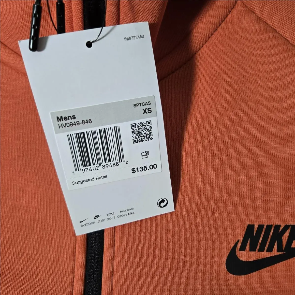 Nike clothing - HV0949-846 - HV0949-846 - Vintage Coral (UPC: 197602907179) 0