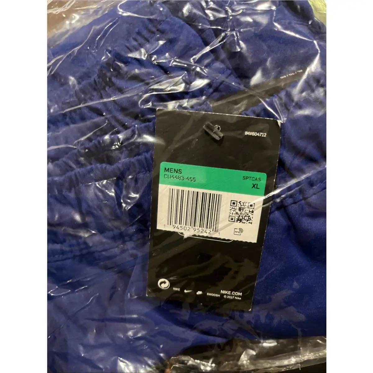 Nike clothing - Sportswear - Sportswear - CU4483 455 - Blue, Manufacturer: Blue Black (UPC: 0194502952421) 8