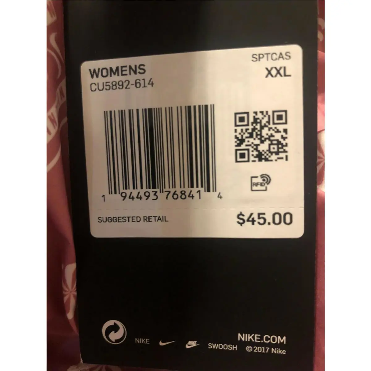 Nike clothing - CU5892-614 - CU5892-614 CU5892 - Desert Berry 3