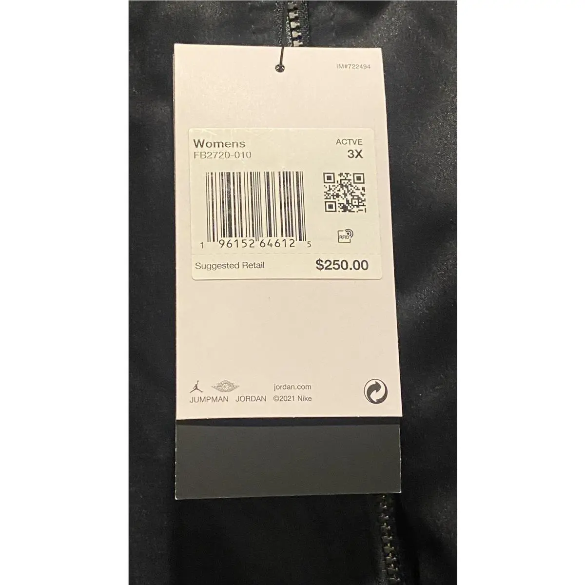 Nike clothing - Jordan Flight Renegade - Flight Renegade - Black (UPC: 196151723834) 2