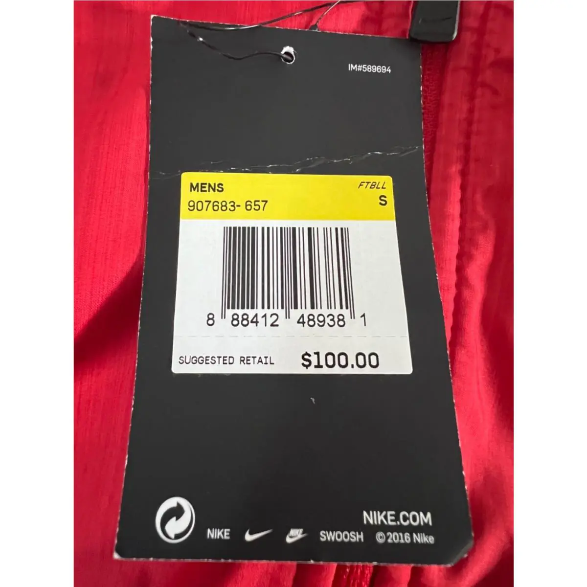 Nike clothing - NFL ON FIELD APPAREL - NFL FIELD APPAREL - Red (UPC: 888412489381) 9
