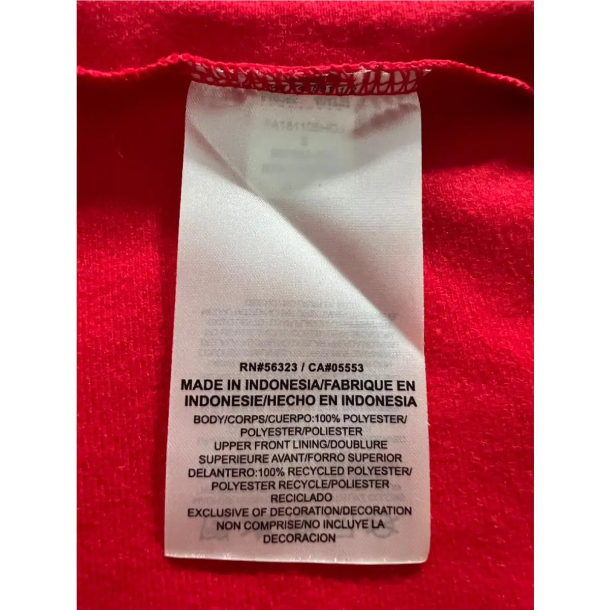 Nike clothing - NFL ON FIELD APPAREL - NFL FIELD APPAREL - Red (UPC: 888412489381) 11
