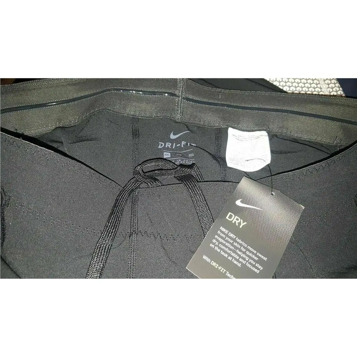 Nike clothing - NIKE Vapor Speed - Vapor Speed - 836203 - BLACK AND WHITE (UPC: 886551382808) 7