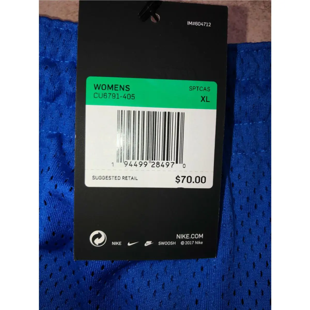 Nike clothing - Sportswear Jersey Basketball Pant - Sportswear Jersey Basketball Pant - CU6791 CU6791-405 - Blue, Manufacturer: Blue 5