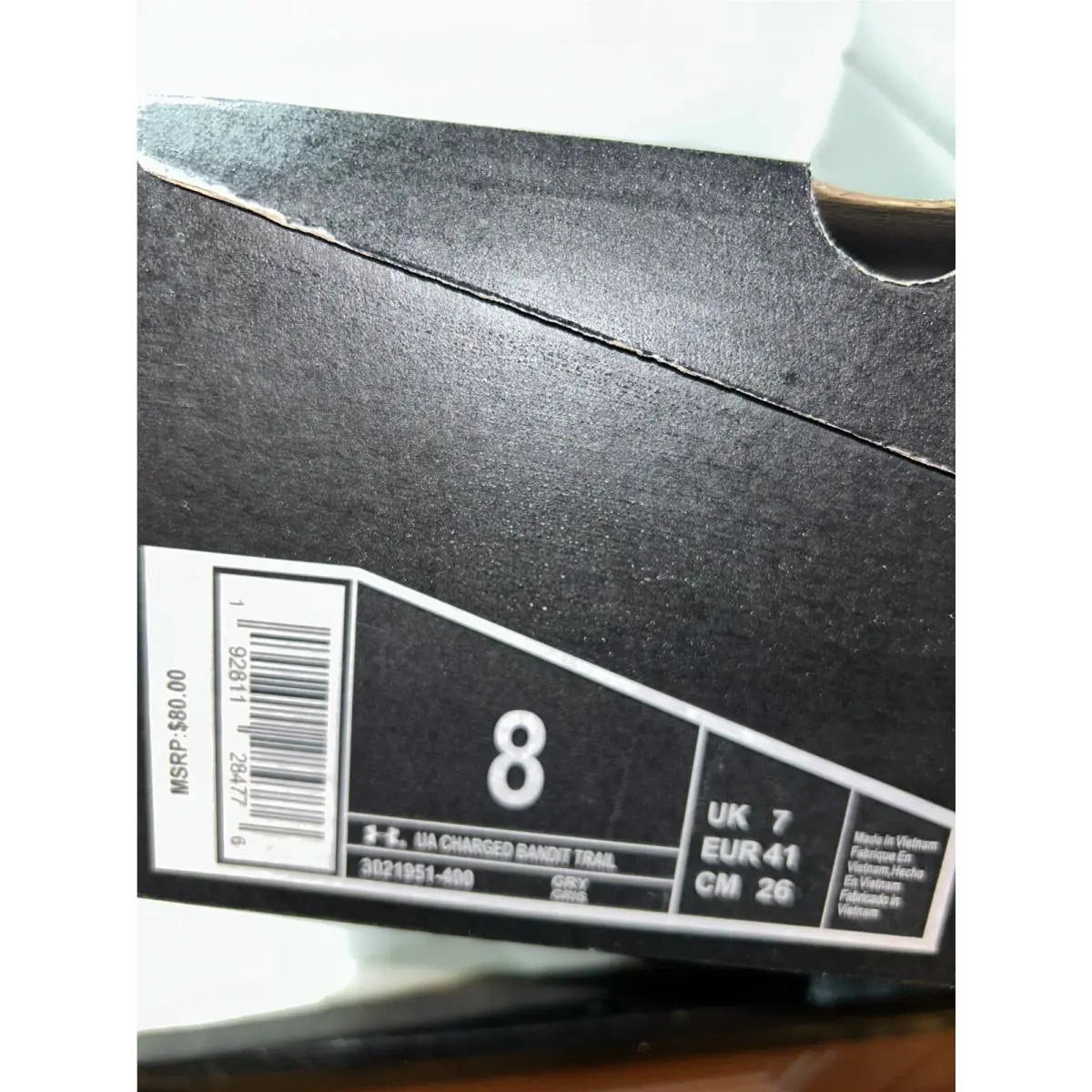 Under Armour shoes - Under Armour Charged Bandit - Charged Bandit - Gray 3