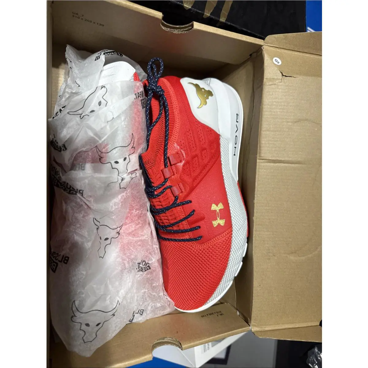 Under Armour shoes - Under Armour Project Rock 2 - 3022024-604 - Orange 1