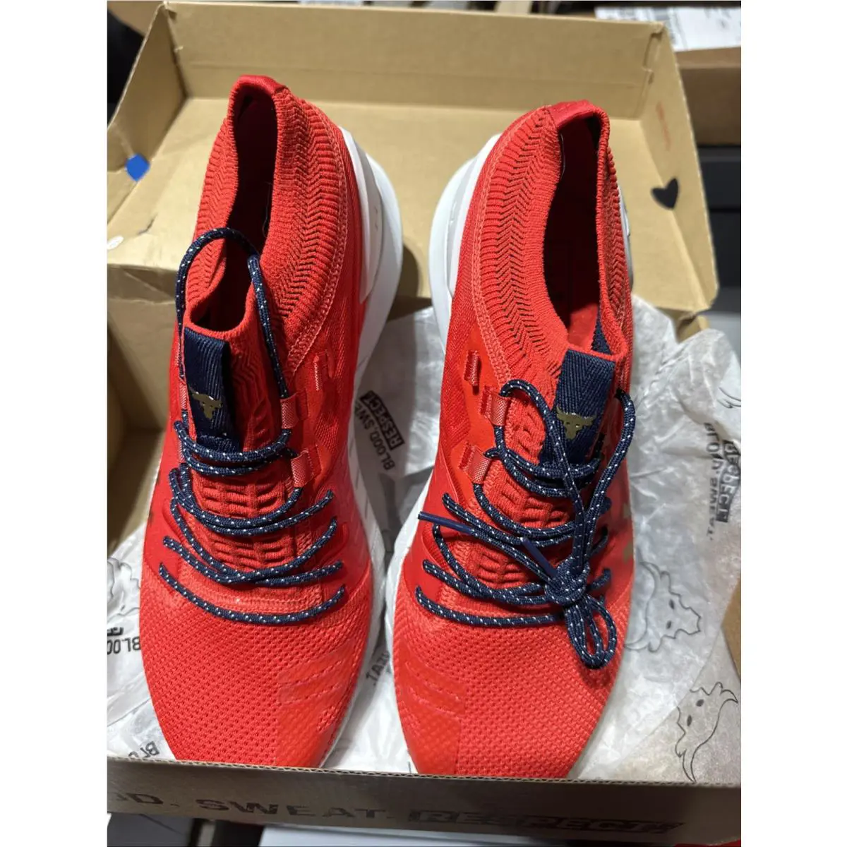 Under Armour shoes - Under Armour Project Rock 2 - 3022024-604 - Orange 2