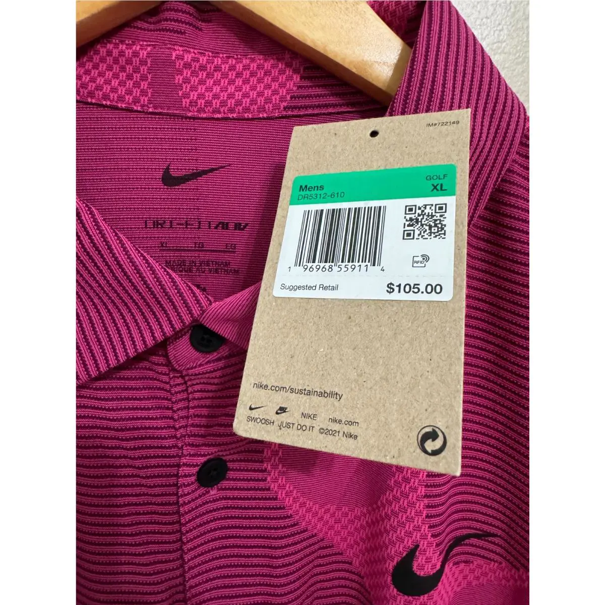 Nike clothing - Nike Dri-Fit - Pink (UPC: 196968559091) 7