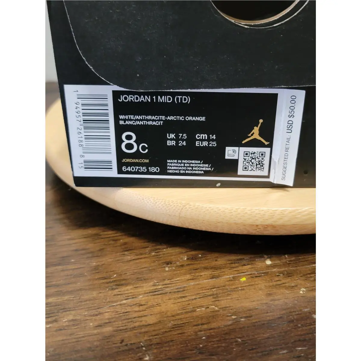 Nike shoes - Jordan 1 - 640735-180 - White 7