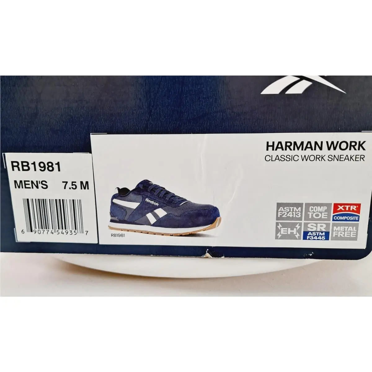 Reebok shoes - Reebok Work - Work - Blue (UPC: 690774549401) 5