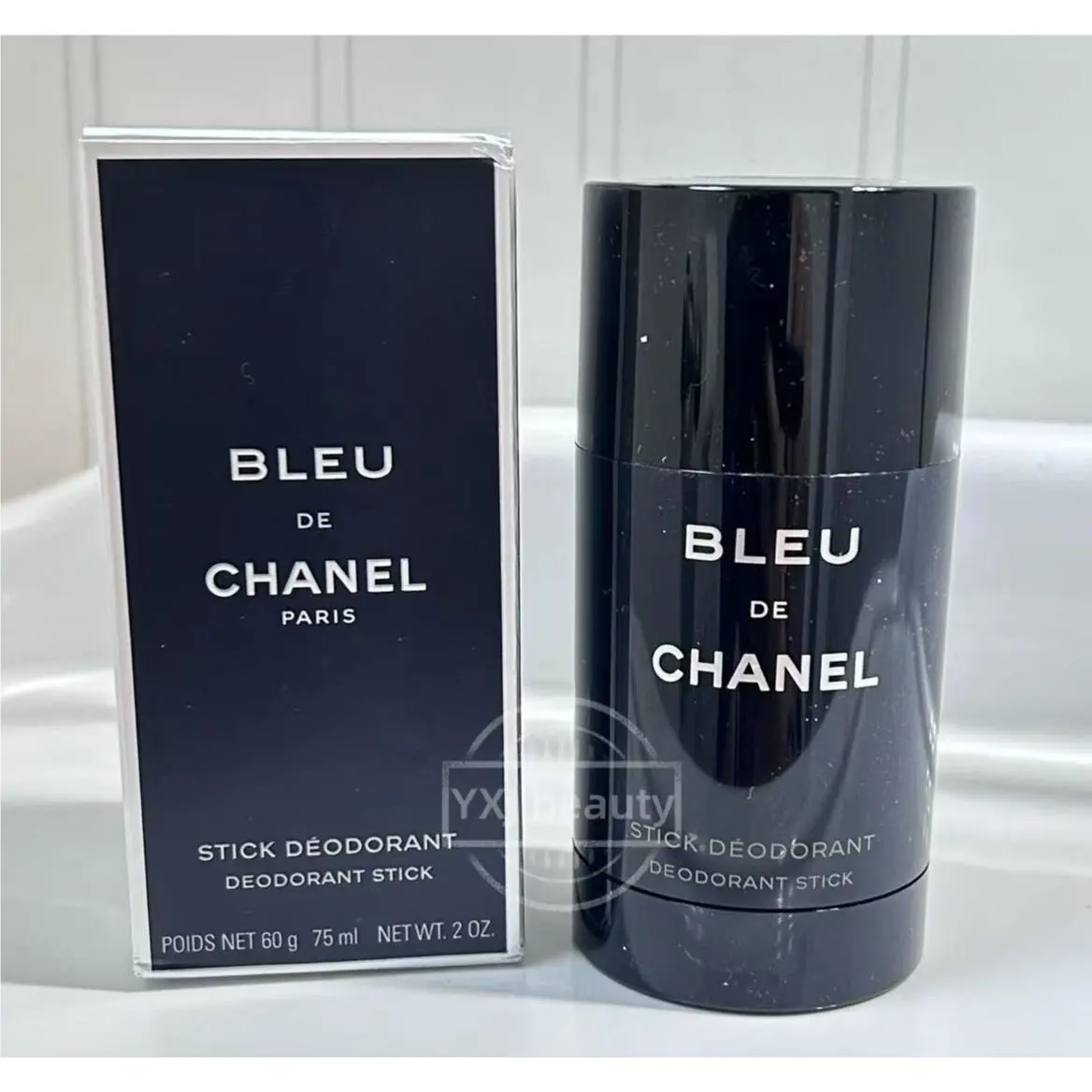 Chanel Bleu DE Chanel Deodorant Stick For Men Full Size 2 oz Boxed