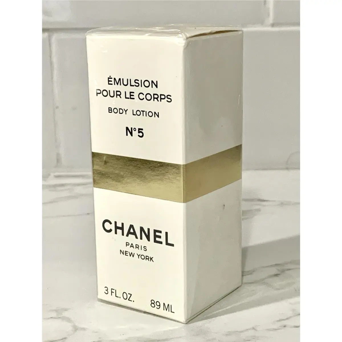 Vintage Chanel No. 5 Emulsion Pour Le Corps Body Lotion 3 oz 89 ml m50