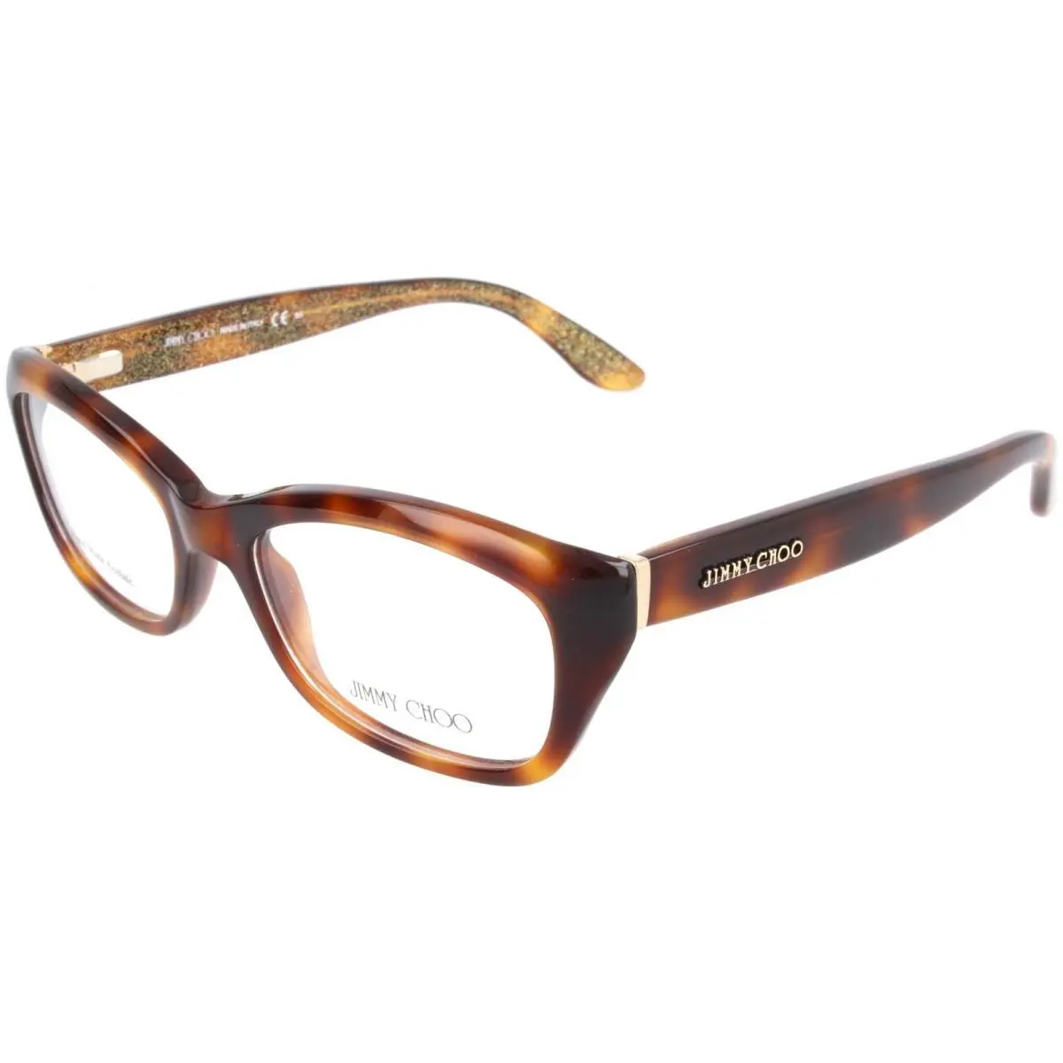 Jimmy Choo Women`s 52mm Havana Glitter Gold Opticals JC82-EHO-52