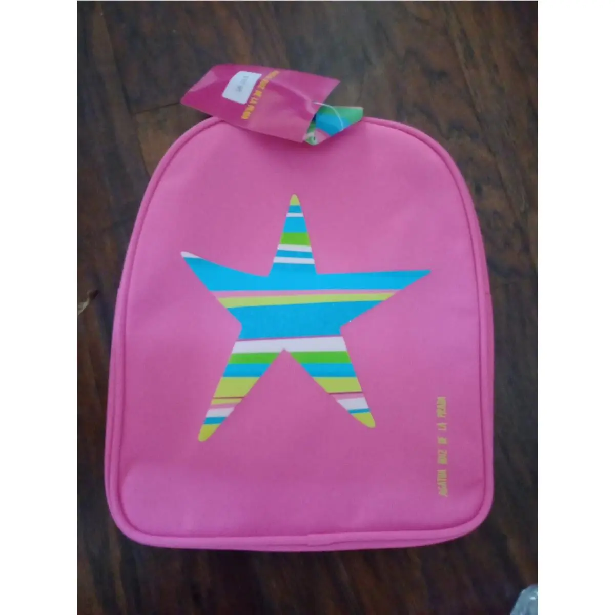 Lot Of 10 Bags Small Back Pack Designer Agatha De La Prada Pink W/heart Bookbag