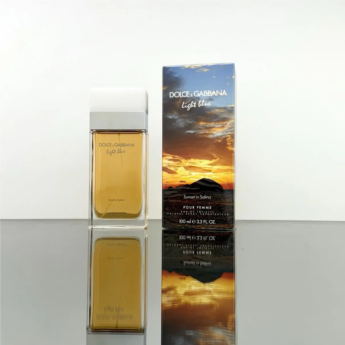 Dolce Gabbana Light Blue Sunset in Salina For Women 3.3oz Edt Spray BB13