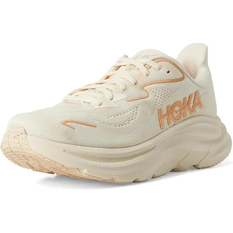 Women`s Hoka Clifton 10 Vanilla Birch Various Wide D Sizes