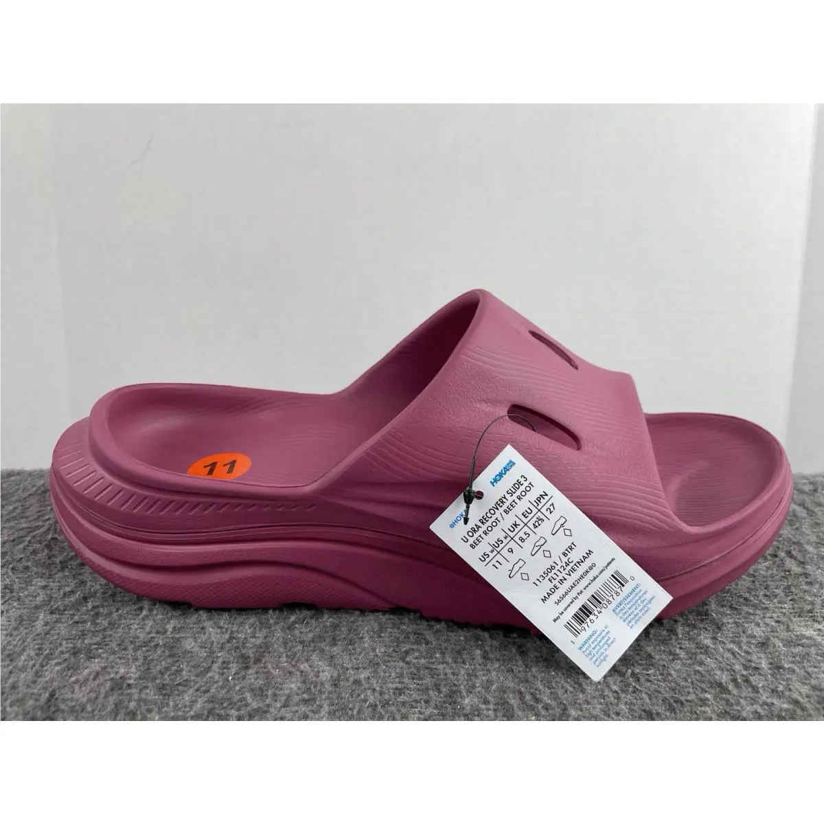 Hoka shoes - HOKA Ora Recovery Slides 3 Sandals Comfort Papaya Women`s - 1135061/BTRT - Beet Root Purple, Manufacturer: Beet Root (UPC: 0197634088600) 0