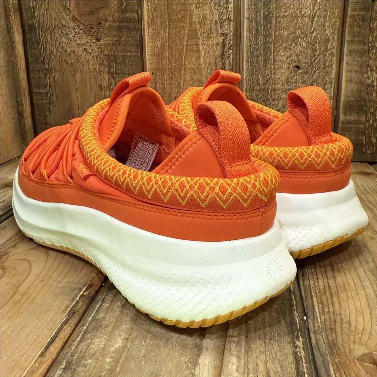 UGG shoes - Men`s CA78 Heritage Trainer Nubuck - Orange (UPC: 196565640895) 0