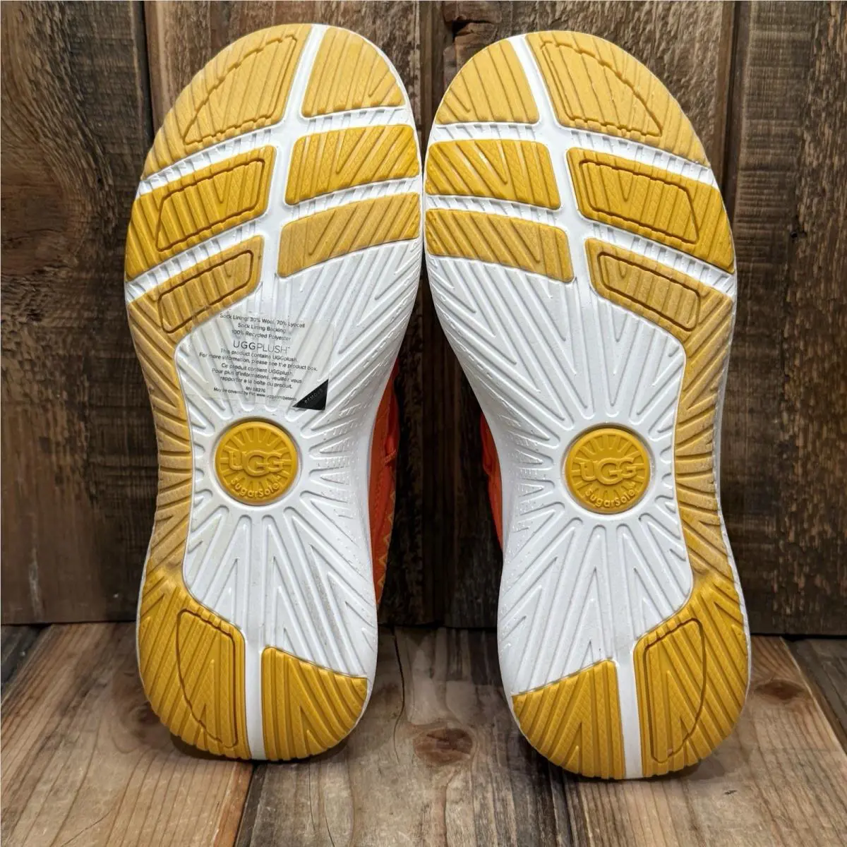 UGG shoes - Men`s CA78 Heritage Trainer Nubuck - Orange (UPC: 196565640895) 5