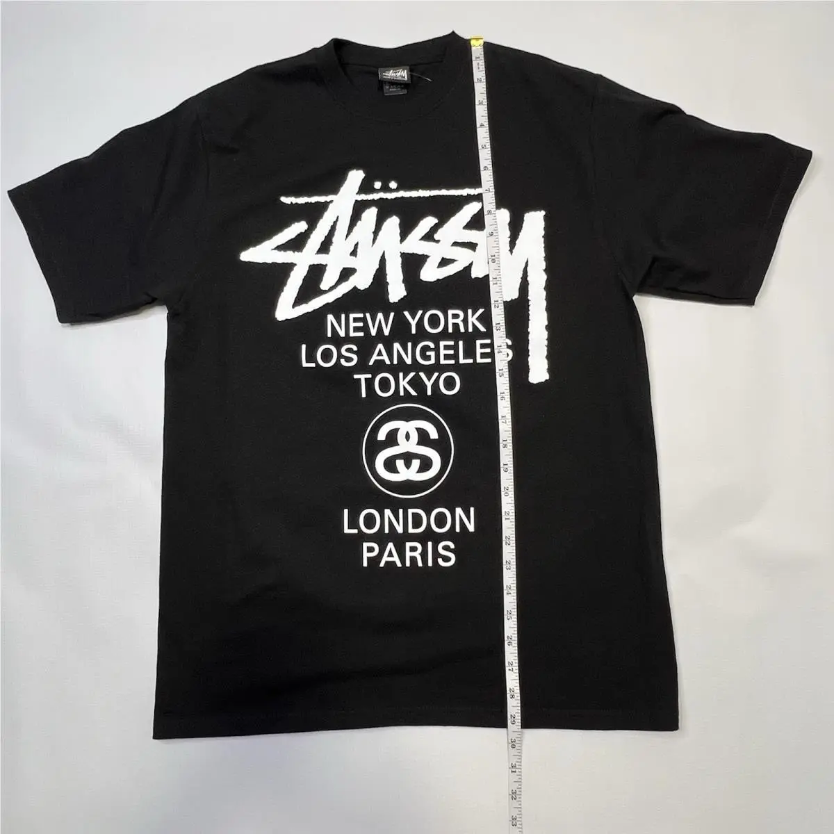 Stussy  clothing - Stussy World Tour Logo Tee - 3903962 - Black (UPC: 0195292678799) 0