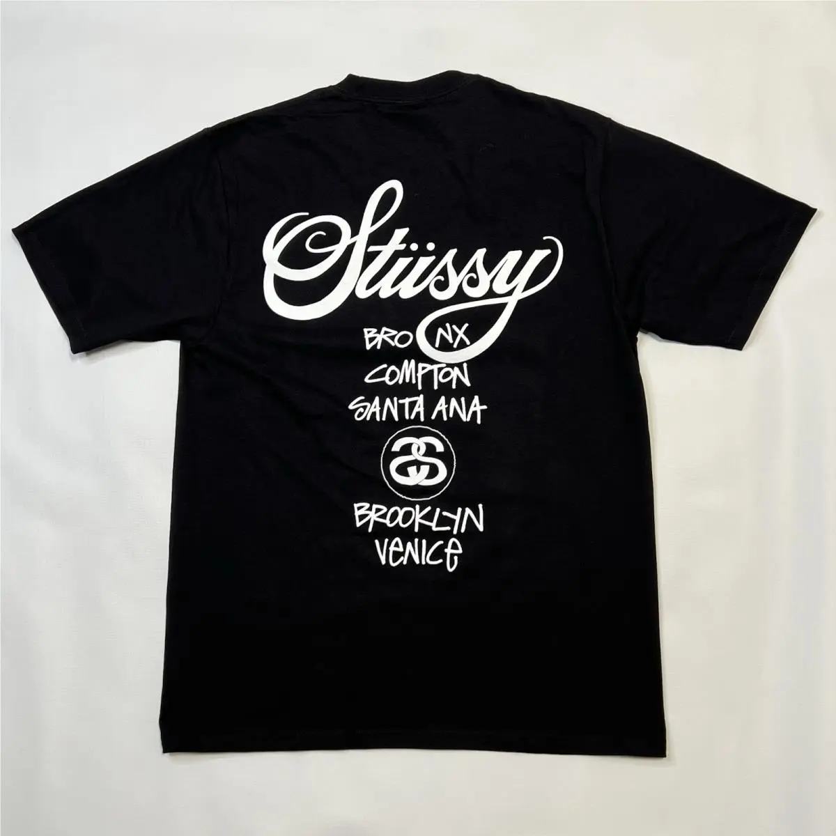 Stussy  clothing - Stussy World Tour Logo Tee - 3903962 - Black (UPC: 0195292678799) 5