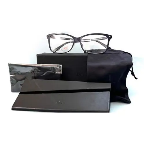 Christian  CD3776 Lbx Rectangular Blue Frame Eyeglasses 4 by Dior