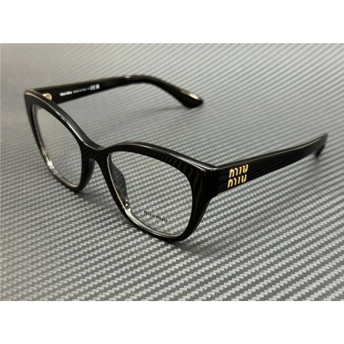 Miu Miu MU 05XV 1AB1O1 Black Women`s 54 mm Eyeglasses