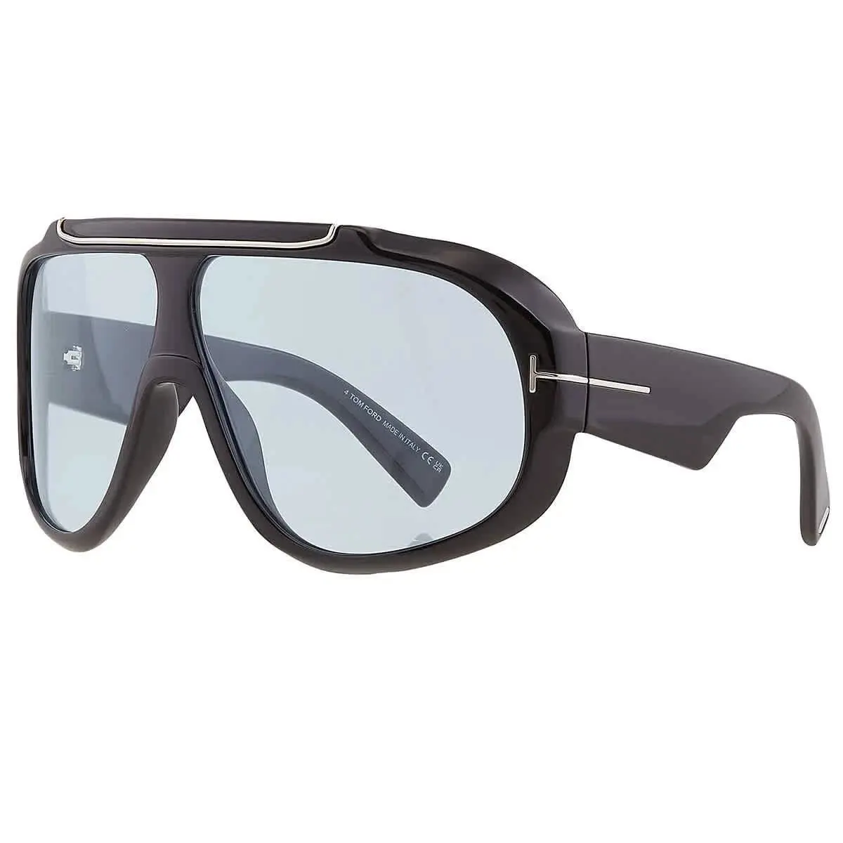 Tom Ford Rellen Clear Lens Mask Unisex Sunglasses FT1093 FT1093 71mm