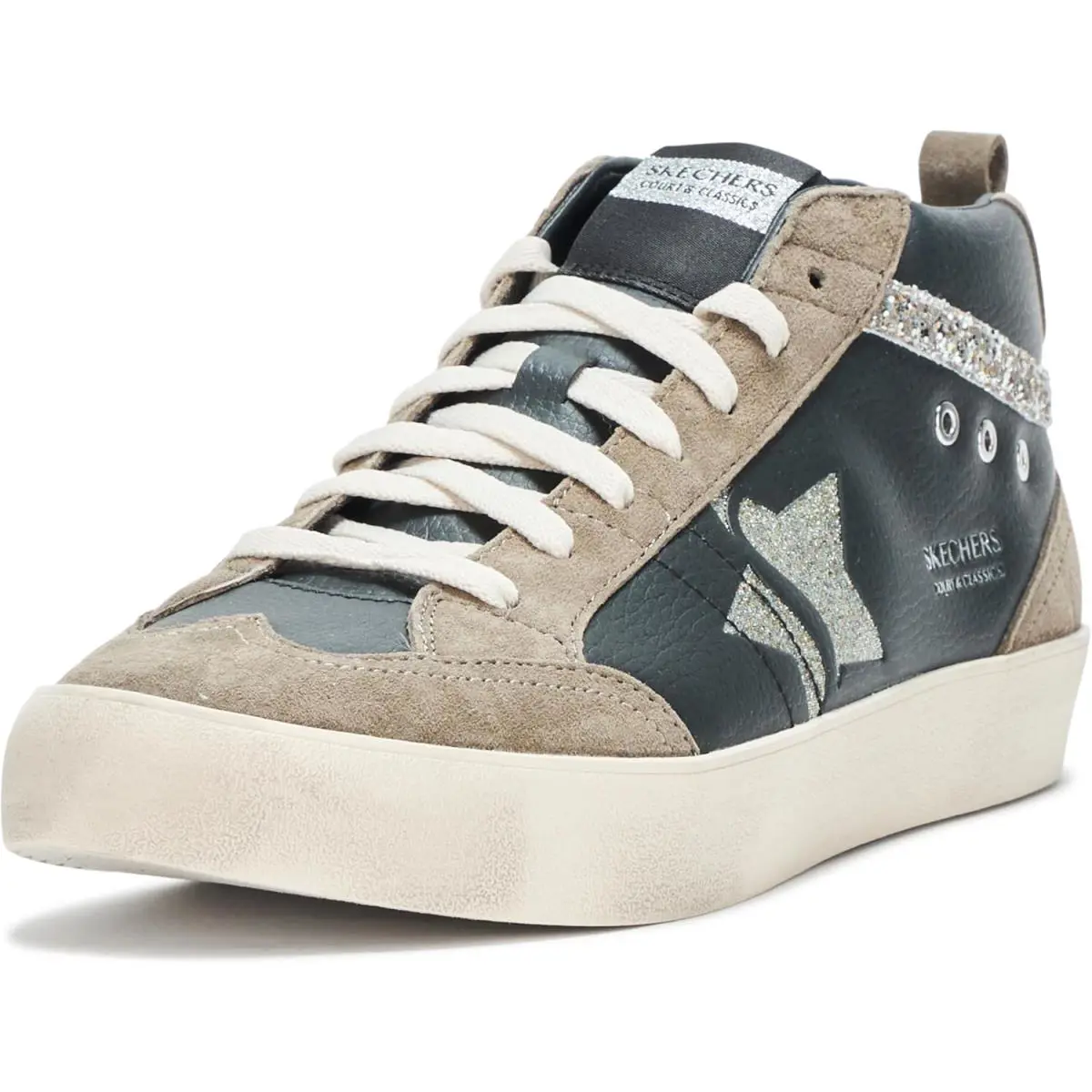 Skechers Women`s Strand Star-radiant Rebel Sneaker