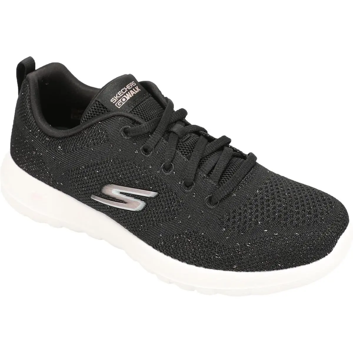 Women`s Go Walk Joy Violet Sneaker Black/Rose Gold by Skechers
