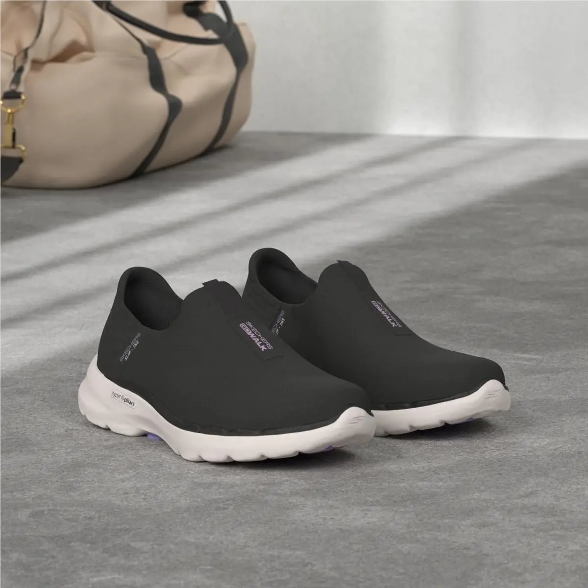 Skechers shoes - 124569 - 124569 - Black/Lavender 0