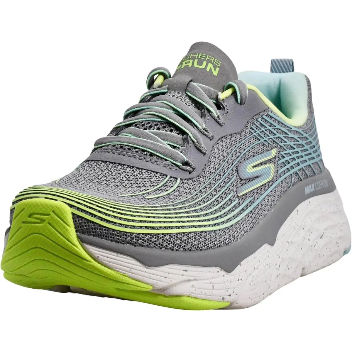 Skechers Women`s Max Cushioning Elite Galaxy Burst Sneaker - Purple/Pink