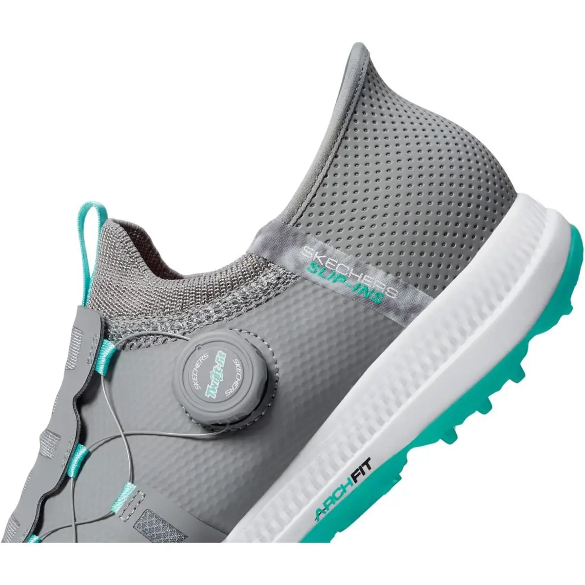 Skechers shoes - 123062 - 123062 - Gray/Aqua 3