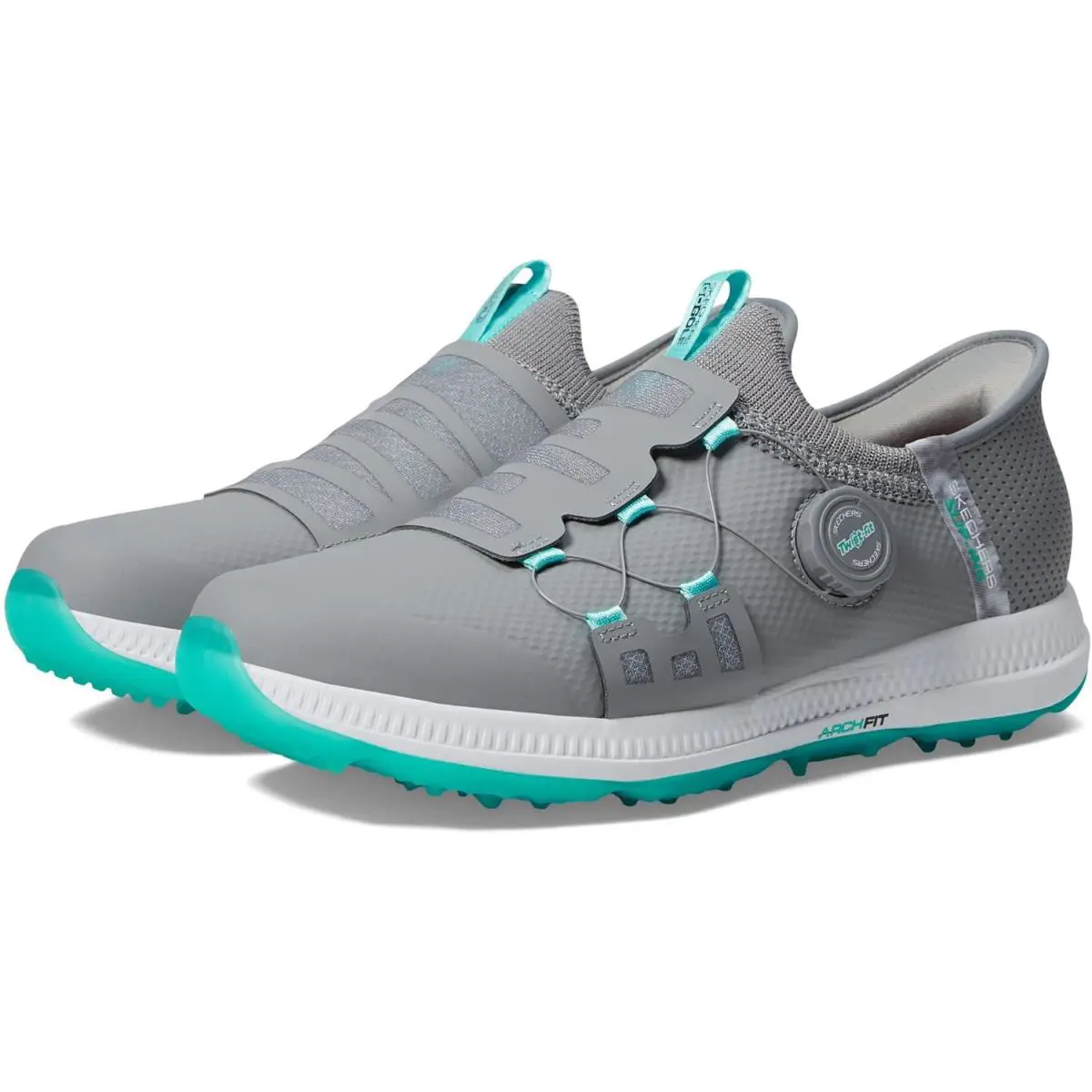 Skechers shoes - 123062 - 123062 - Gray/Aqua 5