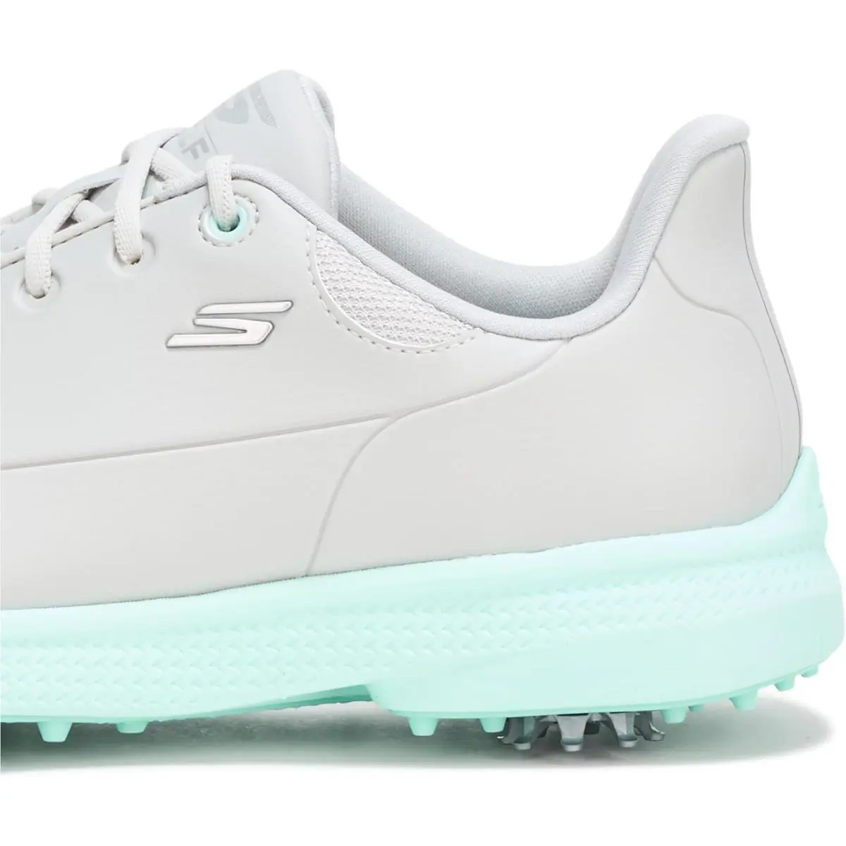 Skechers shoes - Gray/Mint Spiked 6