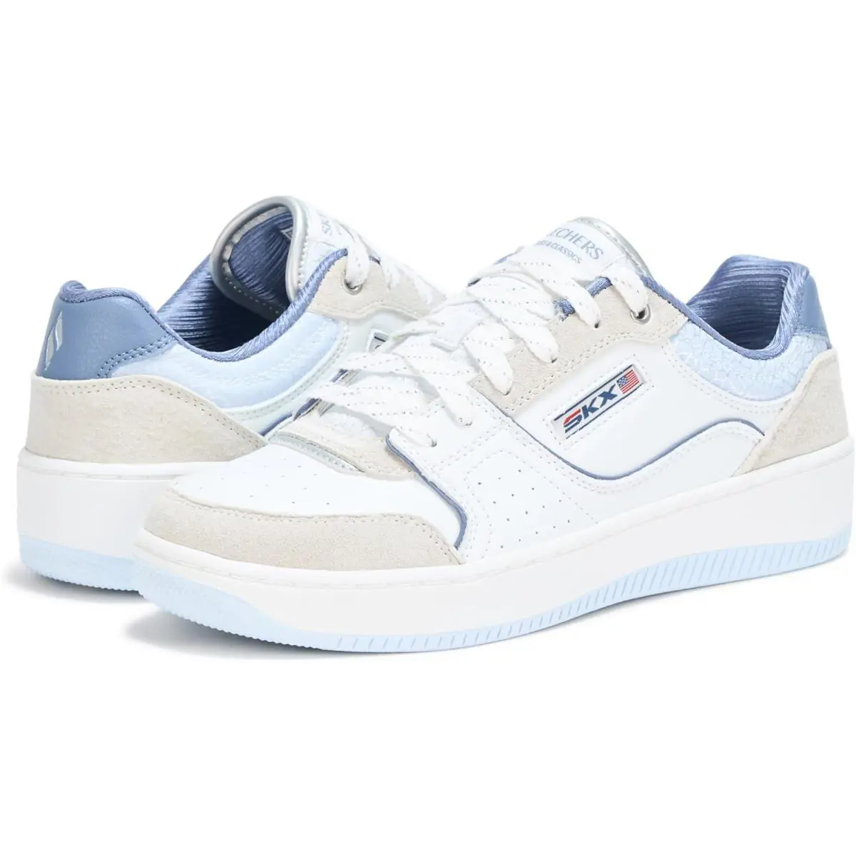Skechers shoes - White/Gray 9
