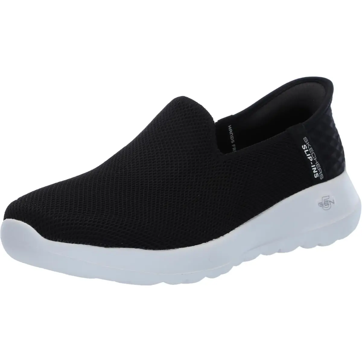 Women`s Go Walk Joy Vela Hands Free Slip-ins Sneaker Black/White by Skechers