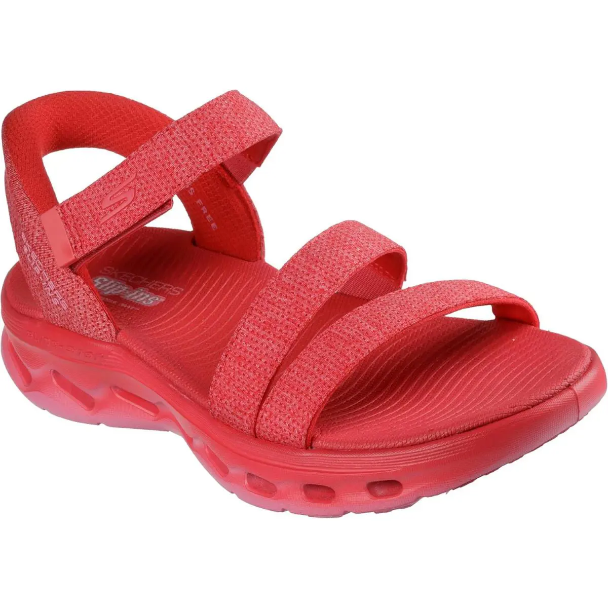 Skechers Women`s On-the-go Glide Step 2.0 Hands Free Slip-ins - Red