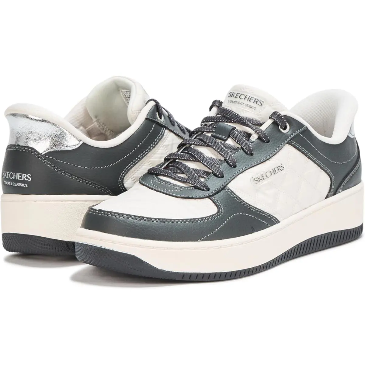 Skechers shoes - White/Onyx 1