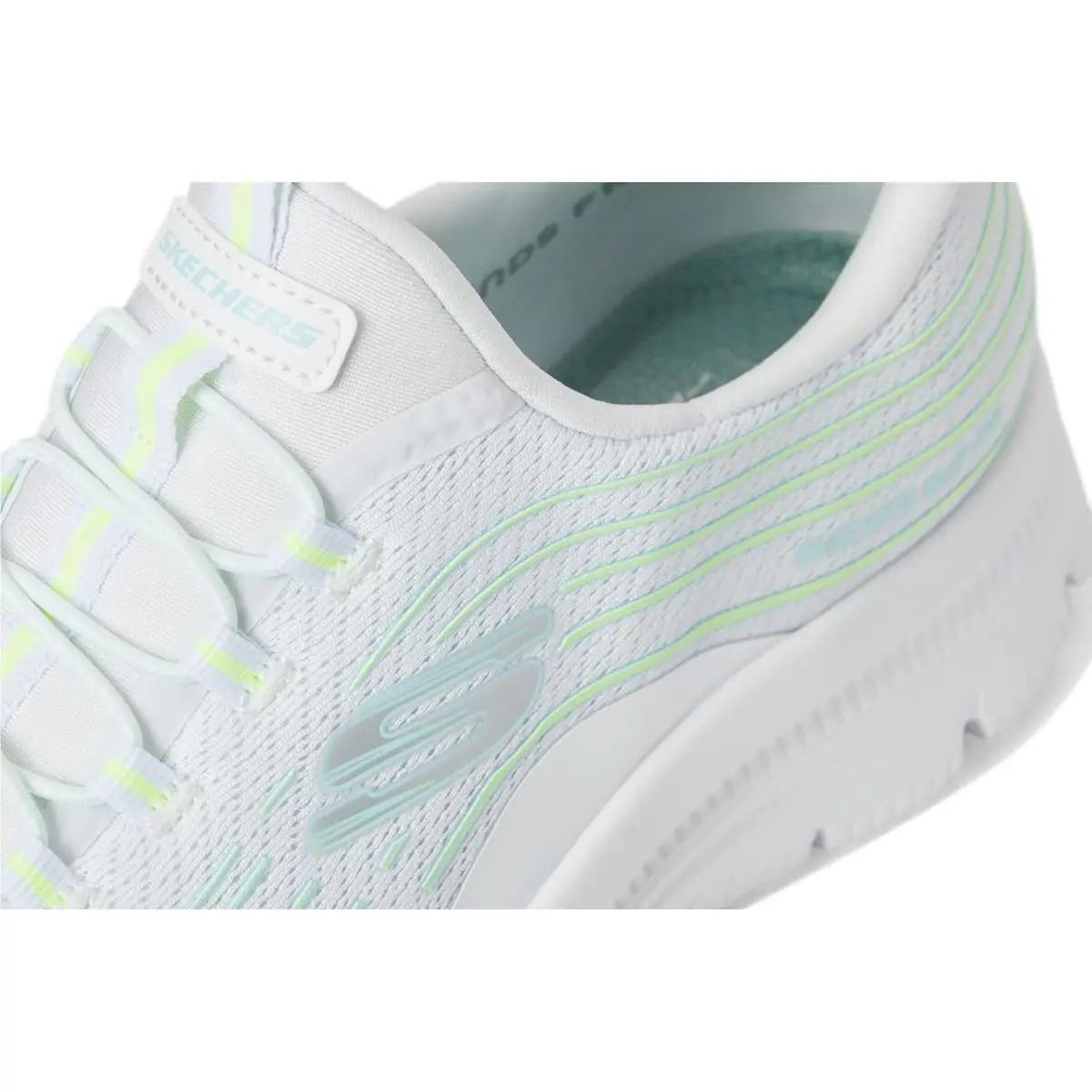 Skechers shoes - White/Multi=wmlt 11