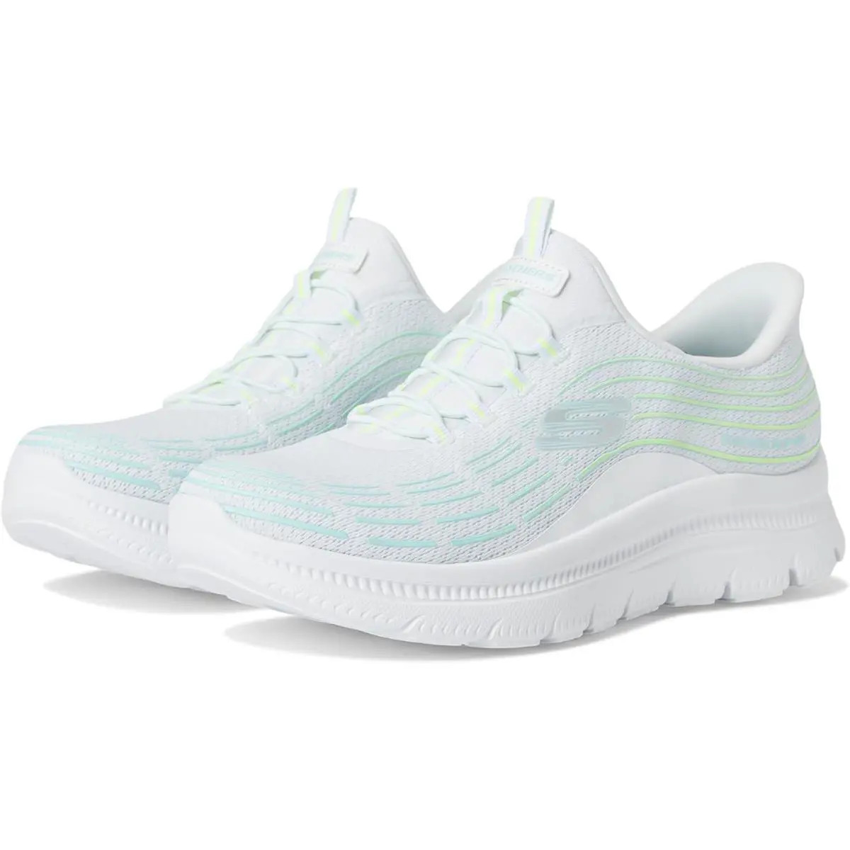 Skechers shoes - White/Multi=wmlt 6