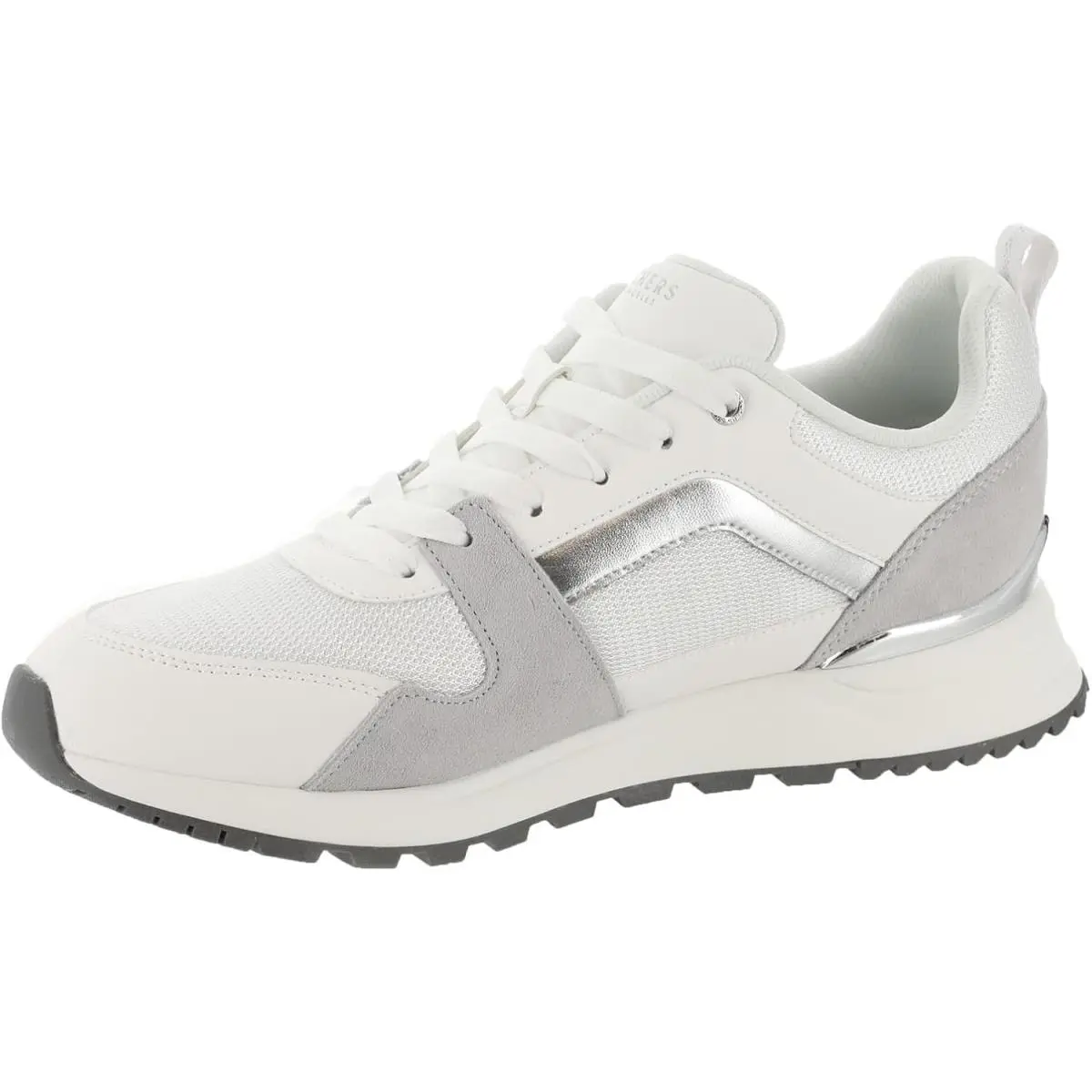 Skechers shoes - White-silver 2