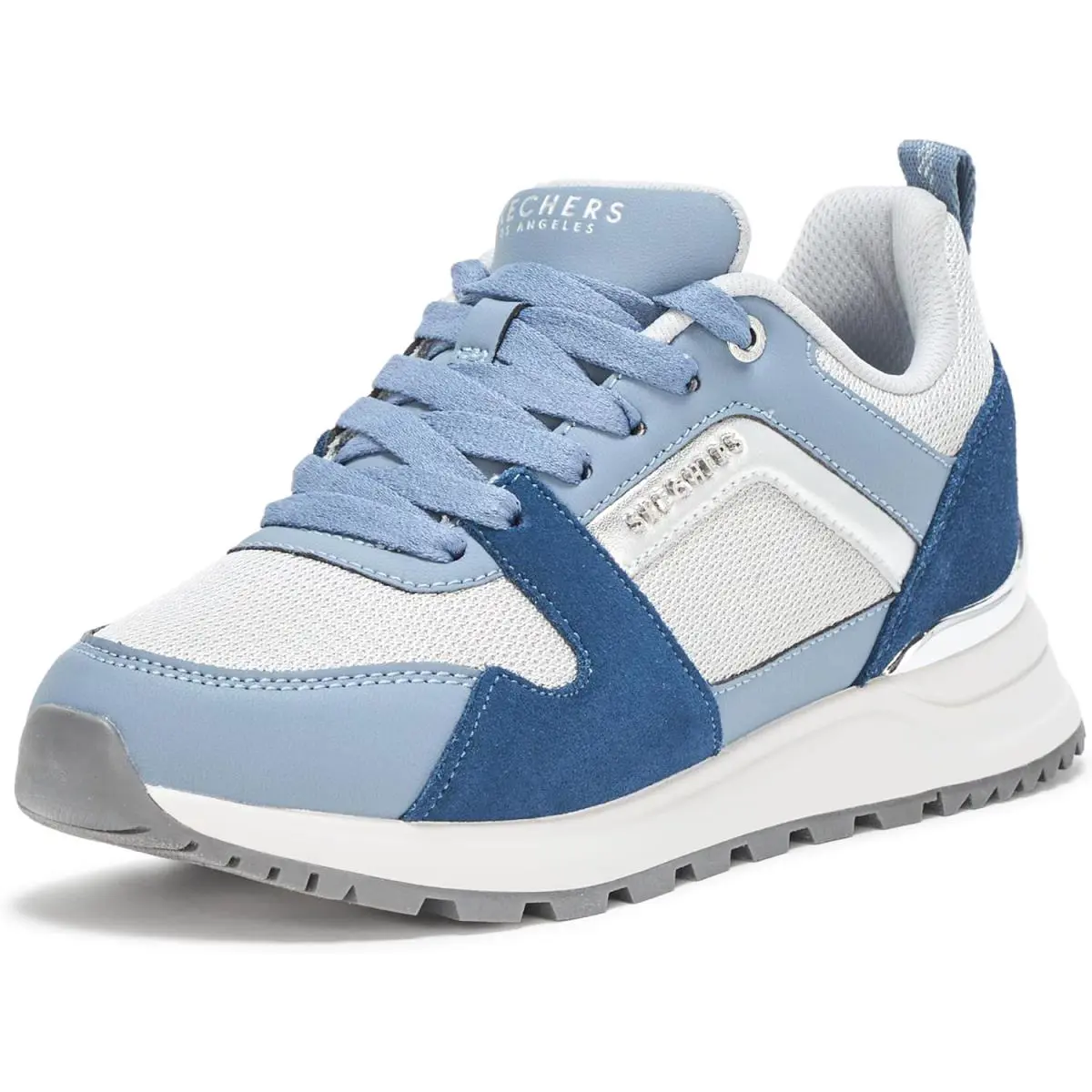 Skechers shoes - White-silver 19