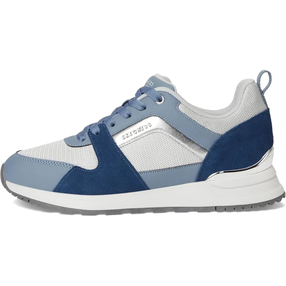 Skechers shoes - White-silver 23