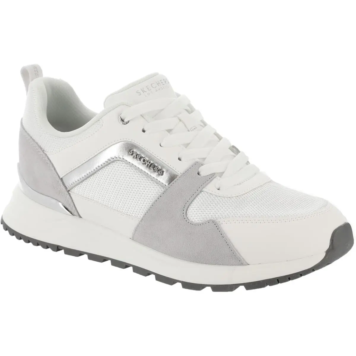 Skechers shoes - White-silver 5